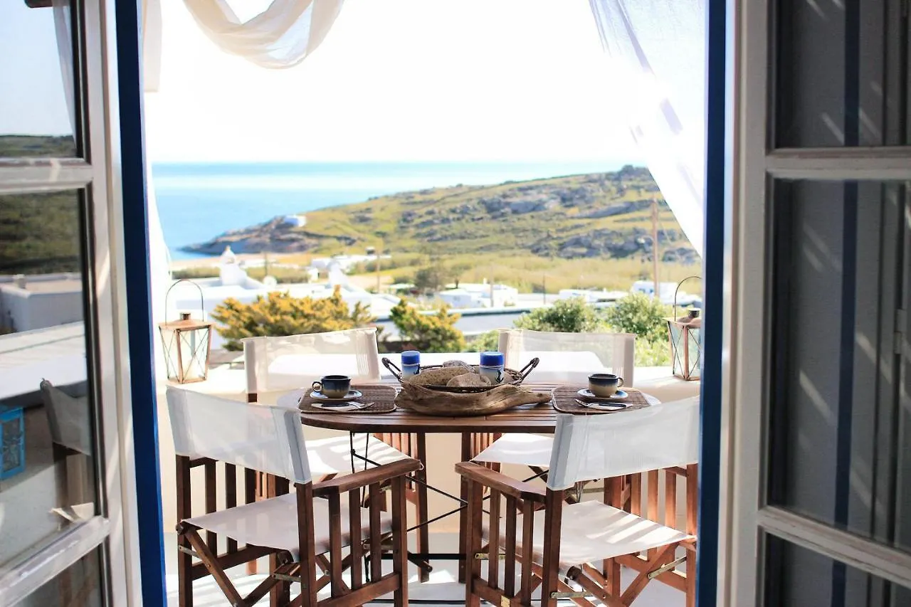 カラファティス Sunny Getaway Homm In Lia Mykonos 4Pplヴィラ