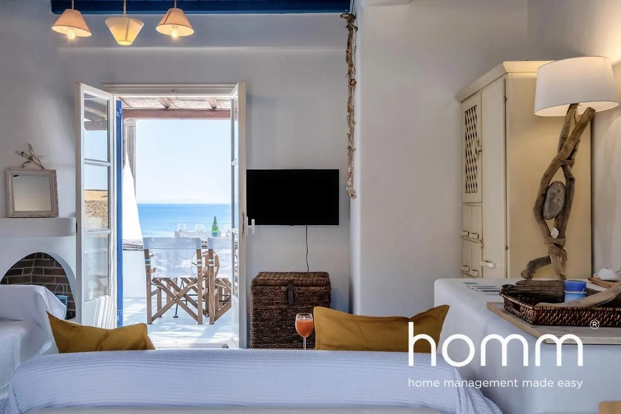 カラファティス Sunny Getaway Homm In Lia Mykonos 4Pplヴィラ