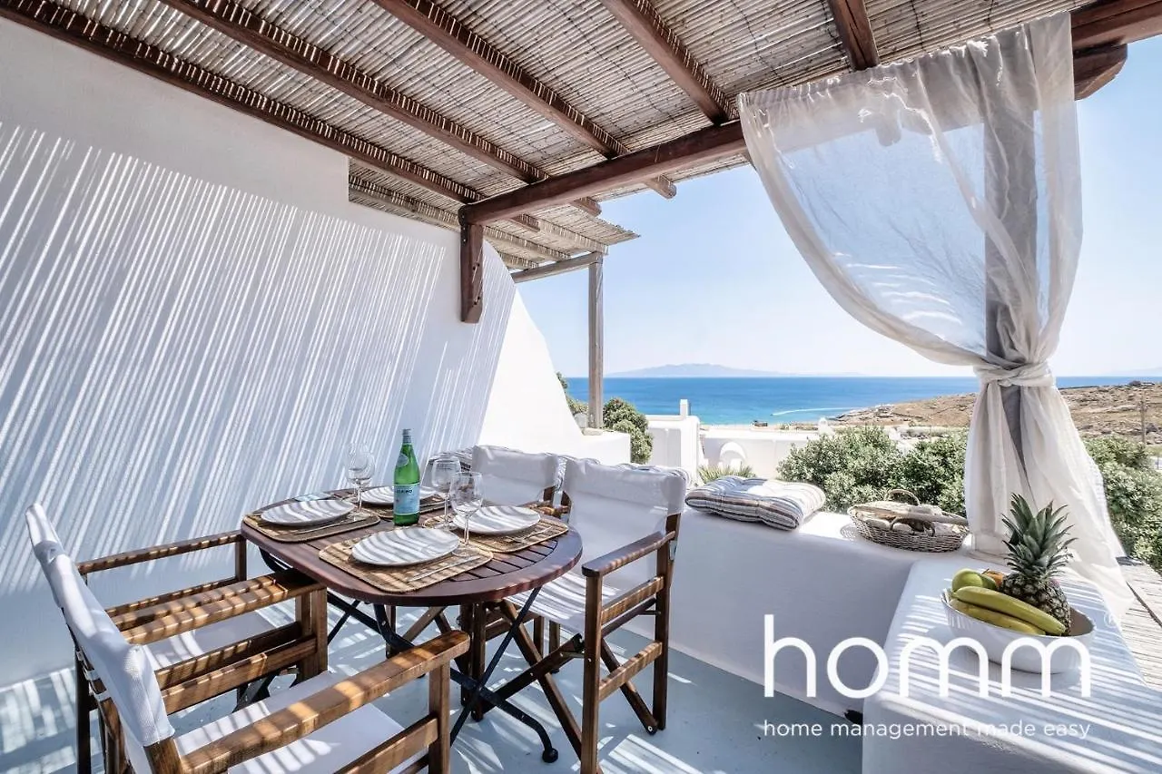 カラファティス Sunny Getaway Homm In Lia Mykonos 4Pplヴィラ 別荘