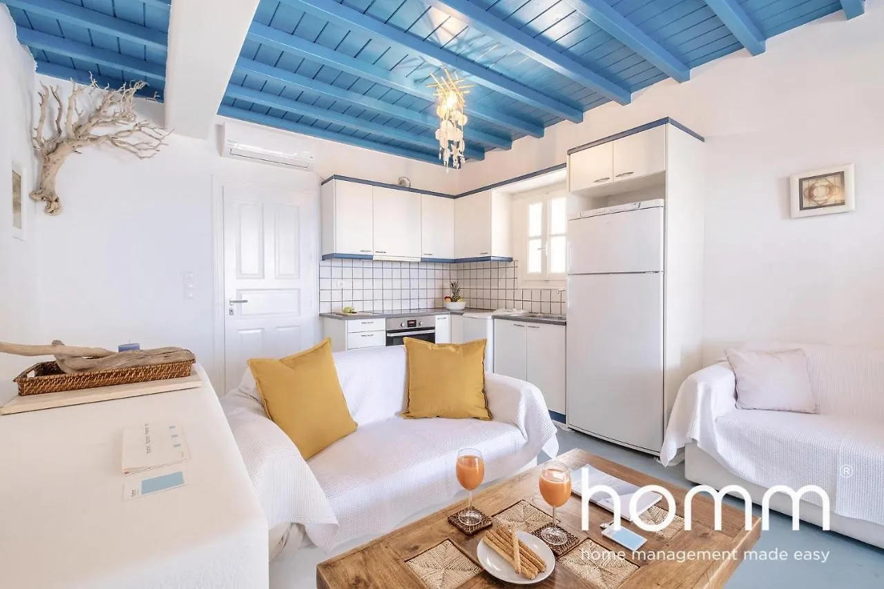 別荘 カラファティス Sunny Getaway Homm In Lia Mykonos 4Pplヴィラ ギリシャ