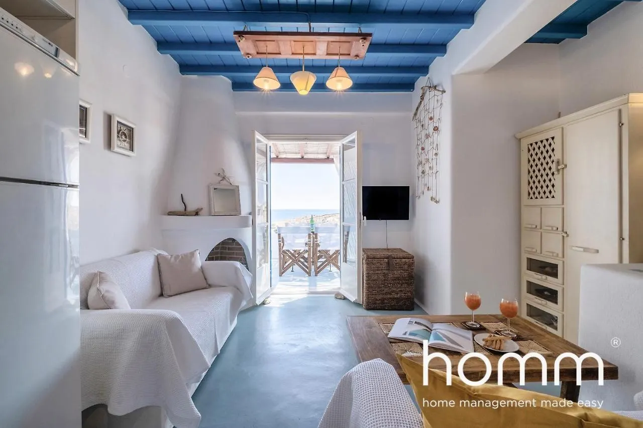 カラファティス Sunny Getaway Homm In Lia Mykonos 4Pplヴィラ