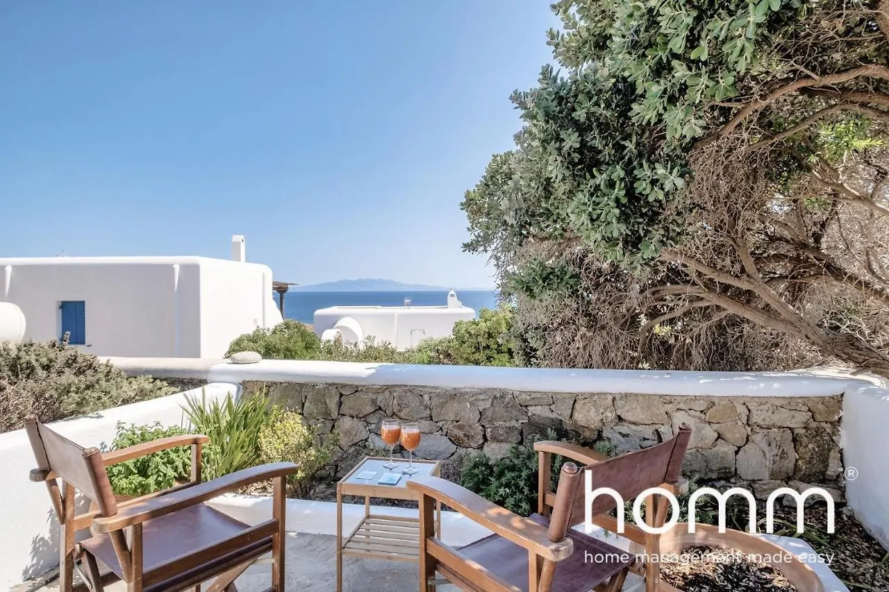 カラファティス Sunny Getaway Homm In Lia Mykonos 4Pplヴィラ ギリシャ