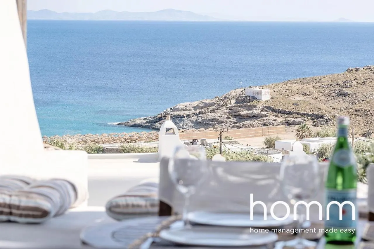カラファティス Sunny Getaway Homm In Lia Mykonos 4Pplヴィラ 別荘